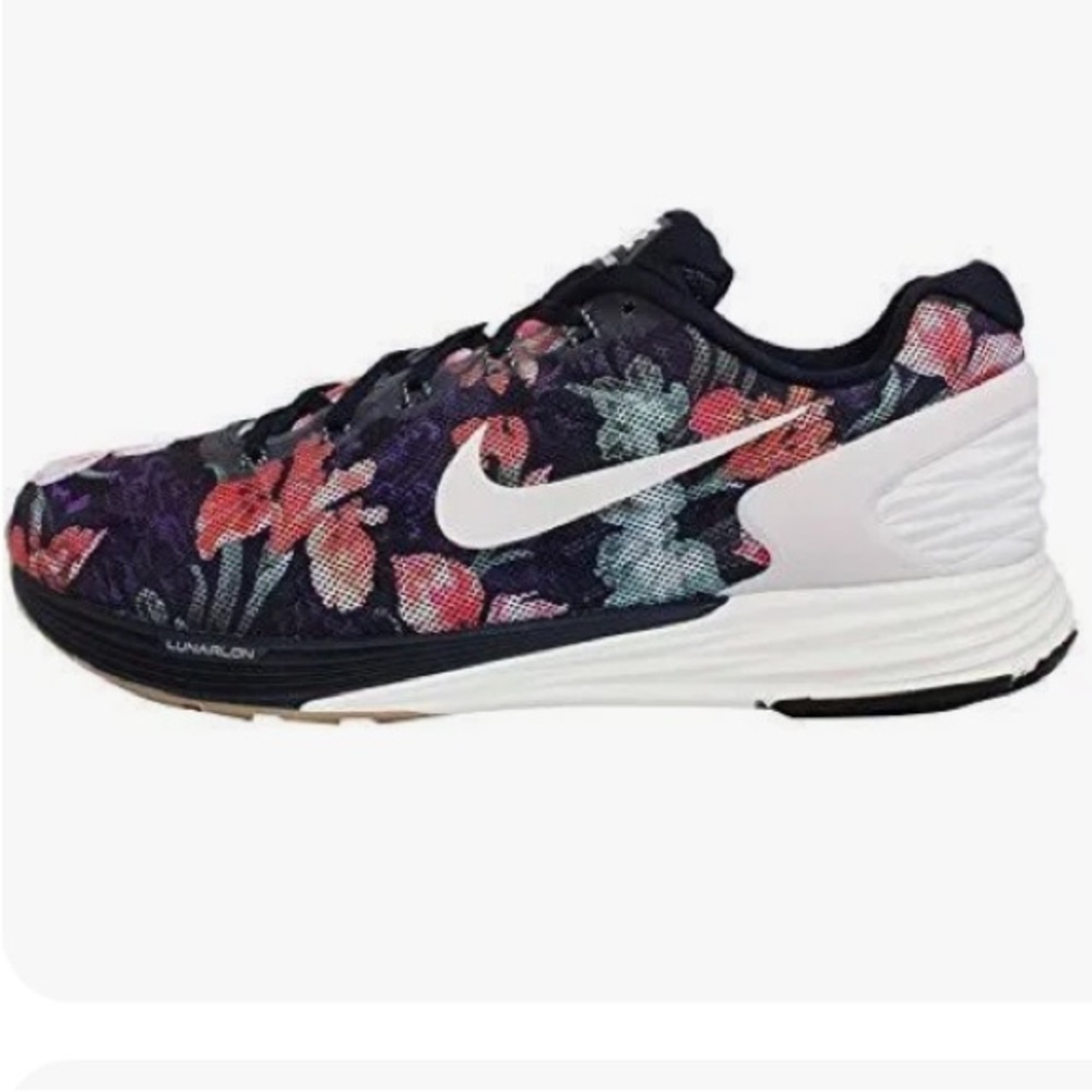 Nike Lunarglide 6 'Photosynthesis'
Mens Sneakers size 8.5 / 10 W blue floral